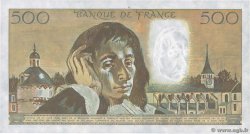 500 Francs PASCAL FRANCE  1988 F.71.38 AU+