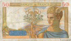 50 Francs CÉRÈS FRANCIA  1935 F.17.04 q.MB