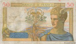 50 Francs CÉRÈS modifié FRANCE  1938 F.18.12 pr.TB