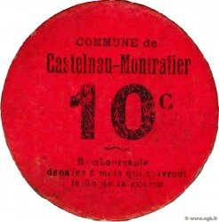 10 Centimes FRANCE regionalismo y varios Castelnau-Montratier 1914 JP.46-06 EBC