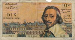 10 Nouveaux Francs RICHELIEU FRANCE  1960 F.57.08