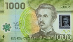 1000 Pesos CILE  2014 P.161e