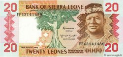 20 Leones SIERRA LEONE  1984 P.14b