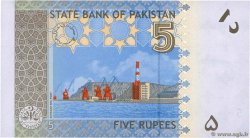 5 Rupees PAKISTAN  2010 P.53c UNC
