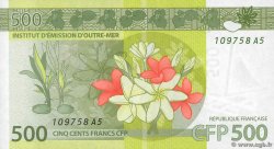500 Francs FRENCH PACIFIC TERRITORIES  2014 P.05 SC