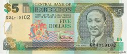 5 Dollars BARBADOS  1999 P.55 ST