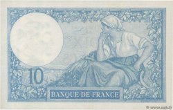 10 Francs MINERVE FRANCE  1927 F.06.12 XF+