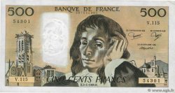 500 Francs PASCAL FRANCE  1980 F.71.21