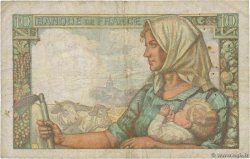 10 Francs MINEUR FRANCE  1942 F.08.06 TB