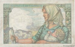 10 Francs MINEUR FRANKREICH  1941 F.08.02 fSS