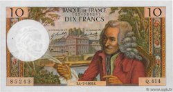 10 Francs VOLTAIRE FRANKREICH  1968 F.62.33 VZ+