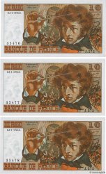 10 Francs BERLIOZ Consécutifs FRANCE  1976 F.63.16 XF