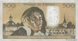 500 Francs PASCAL FRANCE  1979 F.71.20A102 F+