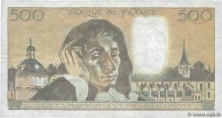 500 Francs PASCAL FRANCE  1989 F.71.42 TB