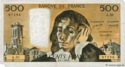 500 Francs PASCAL FRANCIA  1970 F.71.05 BC