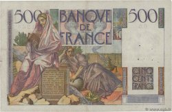 500 Francs CHATEAUBRIAND FRANCIA  1945 F.34.01 MBC