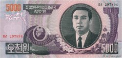 5000 Won NORTH KOREA  2006 P.46b