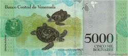 5000 Bolivares VENEZUELA  2016 P.097a UNC