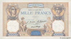1000 Francs CÉRÈS ET MERCURE FRANKREICH  1928 F.37.02
