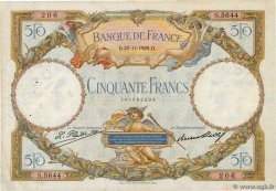 50 Francs LUC OLIVIER MERSON FRANCE  1929 F.15.03