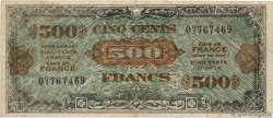 500 Francs DRAPEAU Faux FRANCE  1944 VF.21.01x TB