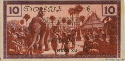 10 Cents INDOCINA FRANCESE  1939 P.085c SPL