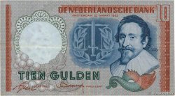 10 Gulden PAESI BASSI  1953 P.085 BB