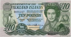 10 Pounds FALKLAND ISLANDS  2011 P.18