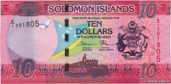 10 Dollars ISOLE SALAMONE  2017 P.33 FDC