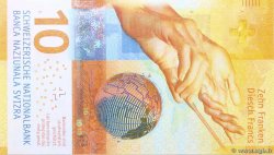 10 Francs SWITZERLAND  2016 P.75a UNC