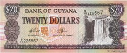 20 Dollars GUYANA  1996 P.30e