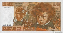 10 Francs BERLIOZ FRANCIA  1974 F.63.03