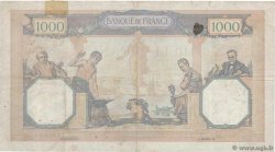 1000 Francs CÉRÈS ET MERCURE FRANCIA  1927 F.37.01 BC
