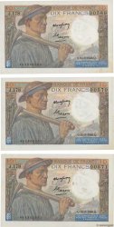 10 Francs MINEUR Consécutifs FRANCE  1949 F.08.20 VF+