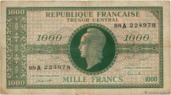 1000 Francs MARIANNE BANQUE D ANGLETERRE FRANCE  1945 VF.12.01