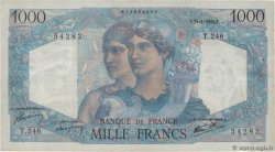 1000 Francs MINERVE ET HERCULE FRANKREICH  1946 F.41.13