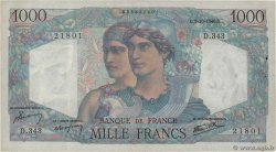 1000 Francs MINERVE ET HERCULE FRANCIA  1946 F.41.17