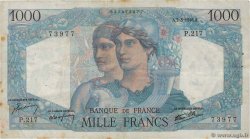 1000 Francs MINERVE ET HERCULE FRANCE  1946 F.41.12 TB+