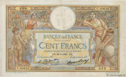 100 Francs LUC OLIVIER MERSON grands cartouches FRANKREICH  1931 F.24.10