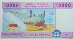 10000 Francs ZENTRALAFRIKANISCHE LÄNDER  2002 P.510Fa ST