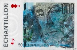 50 Francs SAINT-EXUPÉRY type Ravel Échantillon FRANCE regionalismo e varie  1992  q.FDC