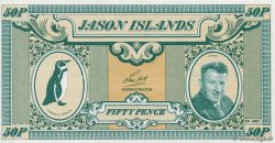 50 Pence JASON ISLANDS  2007  UNC