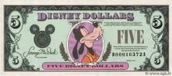 5 Disney dollar ESTADOS UNIDOS DE AMÉRICA  1993 