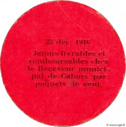 10 Centimes FRANCE regionalismo e varie Cahors 1916 JP.46-02 AU