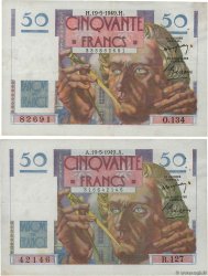 50 Francs LE VERRIER Lot FRANCE  1947 F.20.07