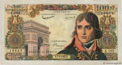 100 Nouveaux Francs BONAPARTE FRANCIA  1962 F.59.16 q.BB