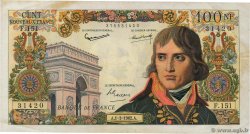 100 Nouveaux Francs BONAPARTE FRANCIA  1962 F.59.14 MBC