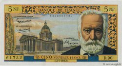 5 Nouveaux Francs VICTOR HUGO FRANCIA  1962 F.56.12