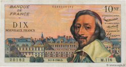 10 Nouveaux Francs RICHELIEU FRANCE  1960 F.57.10