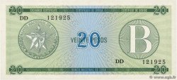 20 Pesos CUBA  1985 P.FX09 UNC